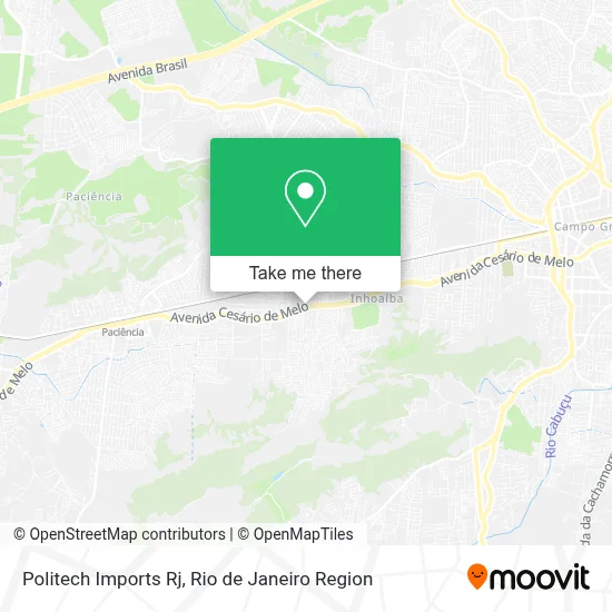 Politech Imports Rj map