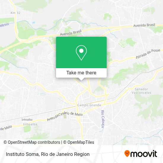 Instituto Soma map