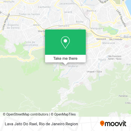 Lava Jato Do Rael map