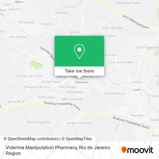 Viderma Manipulation Pharmacy map