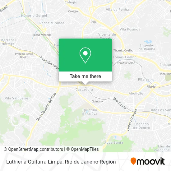 Luthieria Guitarra Limpa map