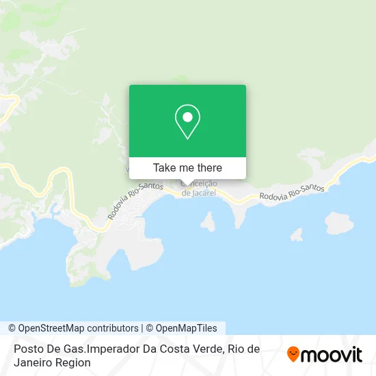 Posto De Gas.Imperador Da Costa Verde map