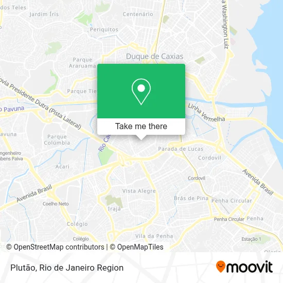 Plutão map