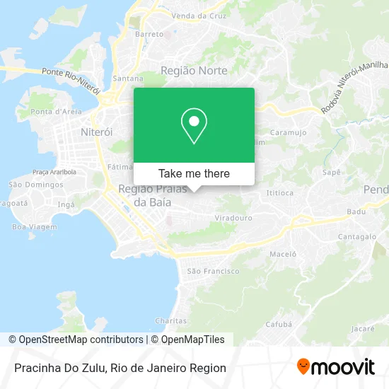 Pracinha Do Zulu map