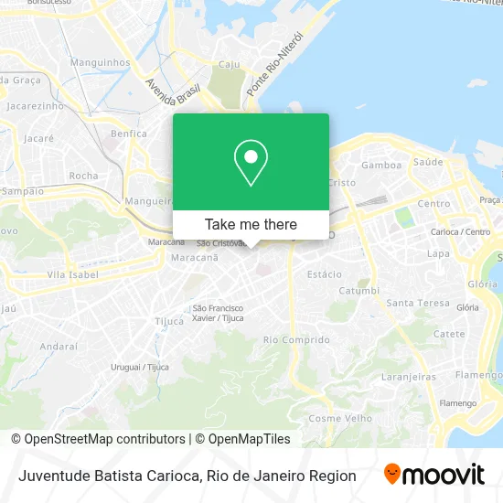 Juventude Batista Carioca map