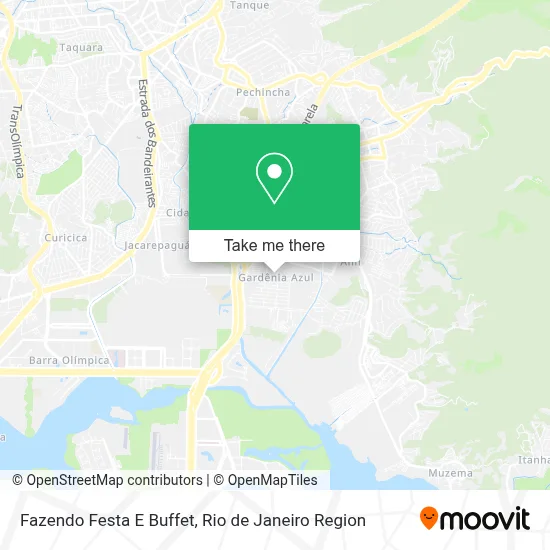 Fazendo Festa E Buffet map