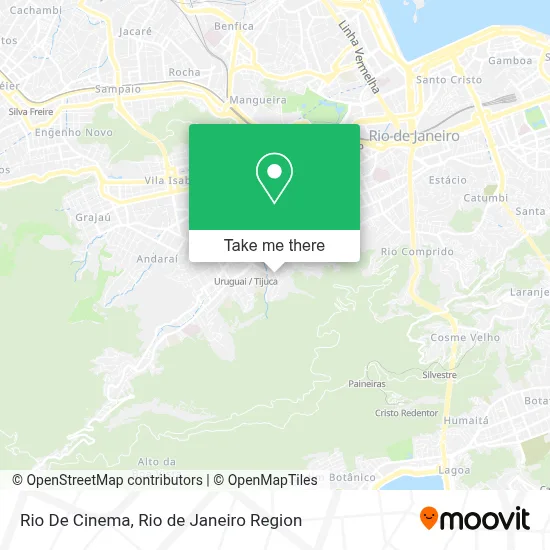 Rio De Cinema map
