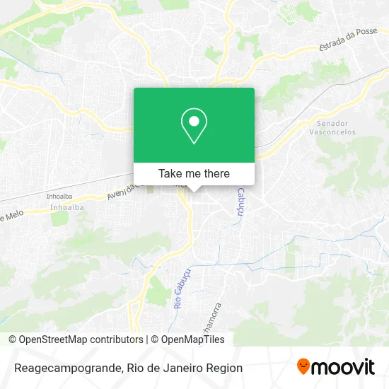 Reagecampogrande map