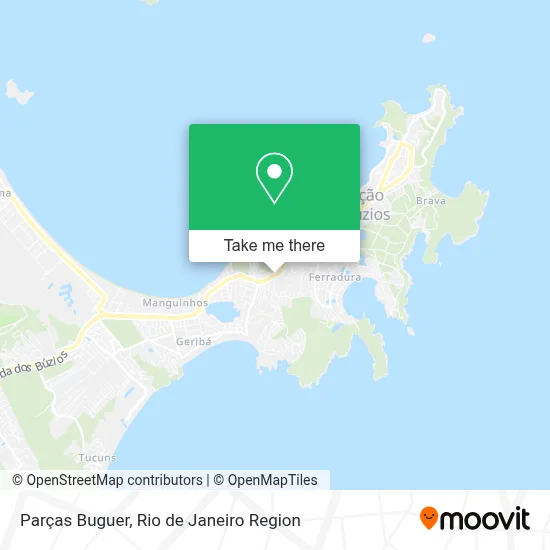 Parças Buguer map