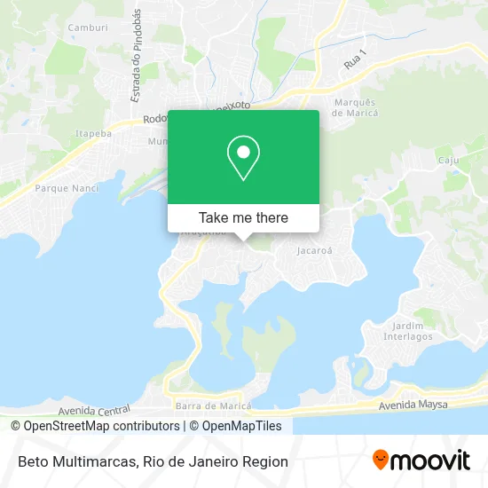 Beto Multimarcas map