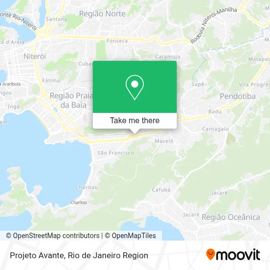 Projeto Avante map