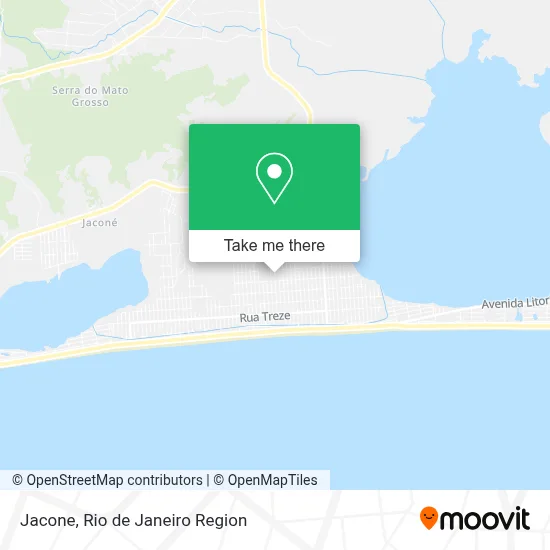 Jacone map