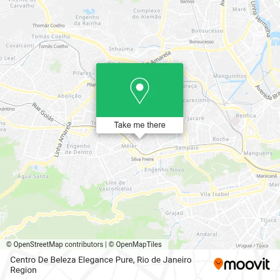 Centro De Beleza Elegance Pure map