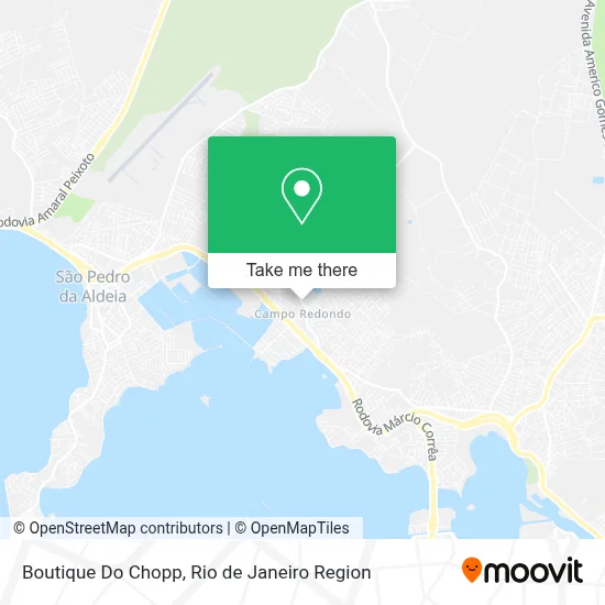 Boutique Do Chopp map