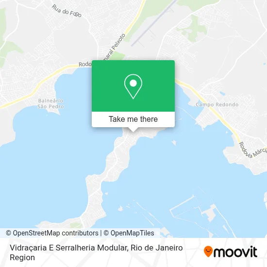 Vidraçaria E Serralheria Modular map