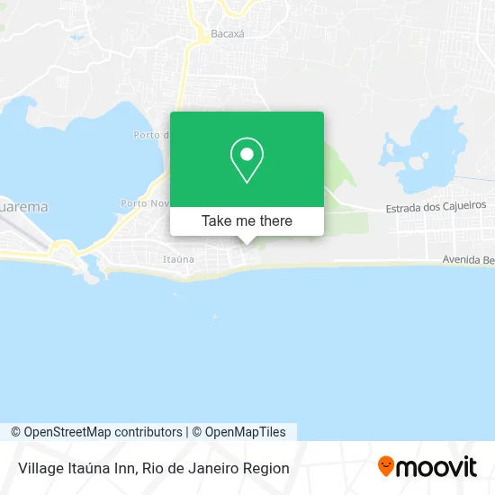 Village Itaúna Inn map