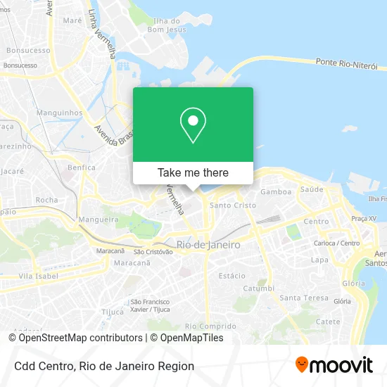 Cdd Centro map