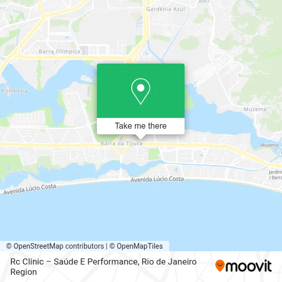 Rc Clinic – Saúde E Performance map