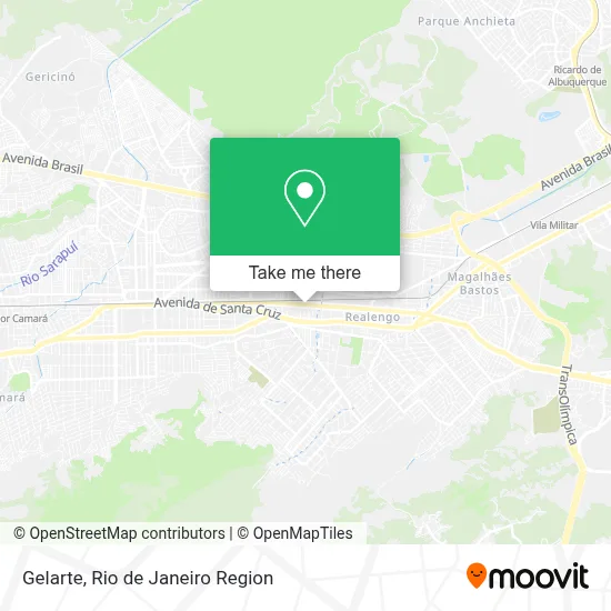 Gelarte map
