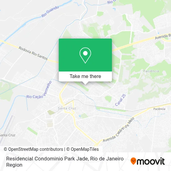 Residencial Condominio Park Jade map
