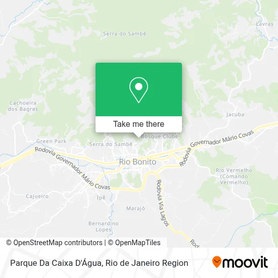 Parque Da Caixa D'Água map
