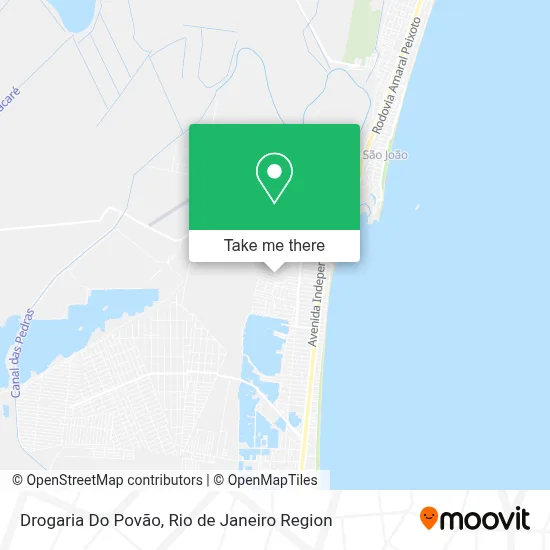 Drogaria Do Povão map