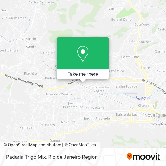 Padaria Trigo Mix map