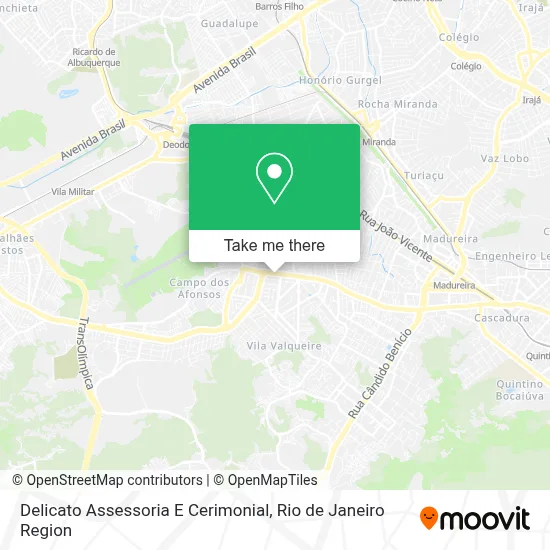Delicato Assessoria E Cerimonial map