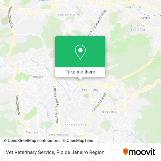 Vet Veterinary Service map