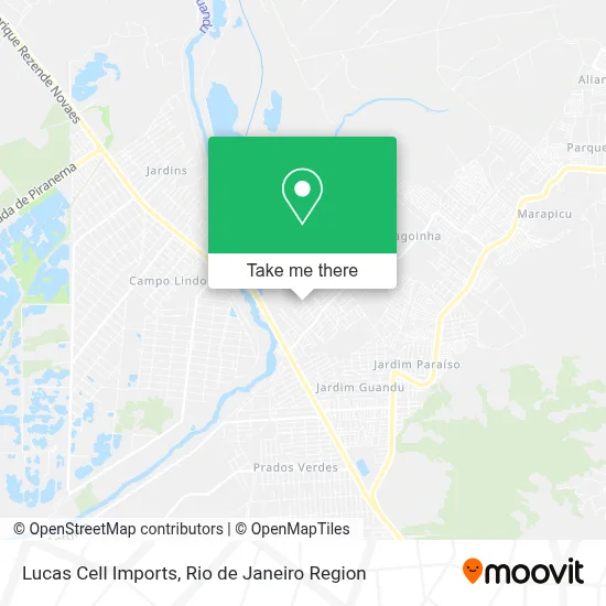 Lucas Cell Imports map
