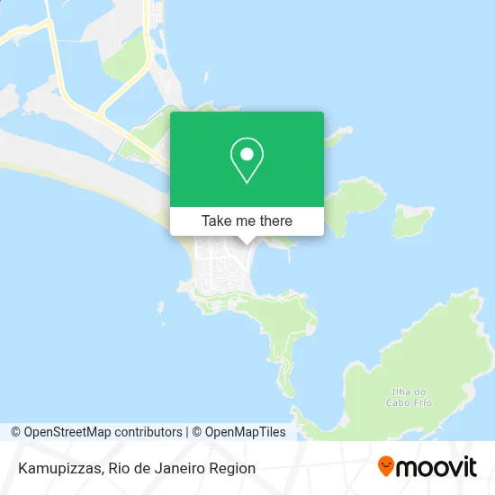 Kamupizzas map
