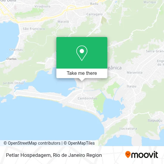 Petlar Hospedagem map