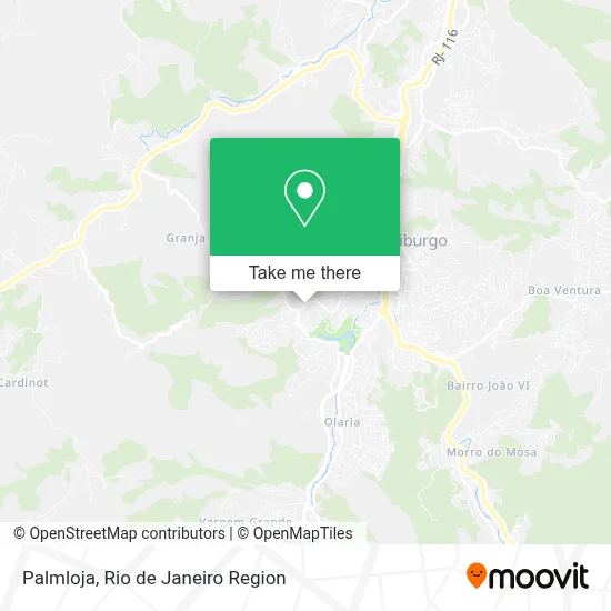 Palmloja map