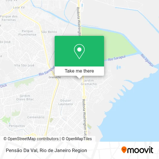 Pensão Da Val map