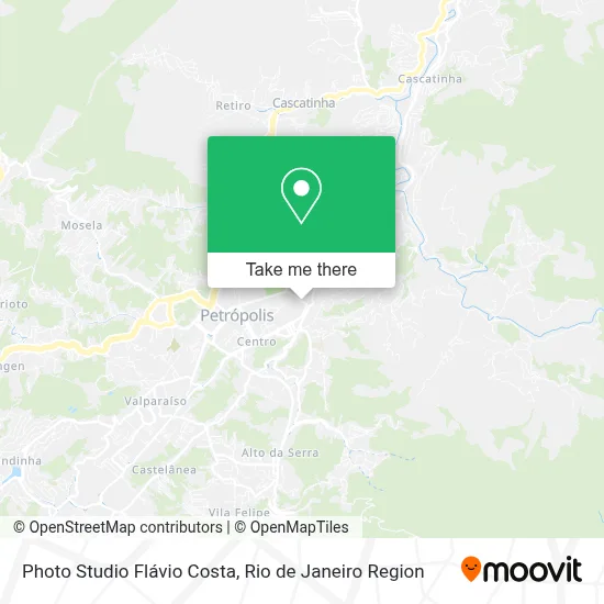 Photo Studio Flávio Costa map