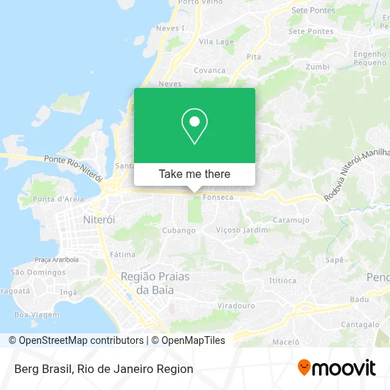 Berg Brasil map
