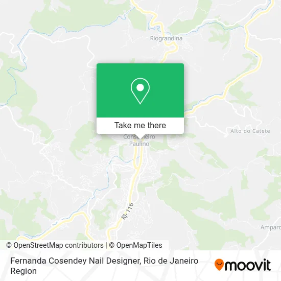 Fernanda Cosendey Nail Designer map