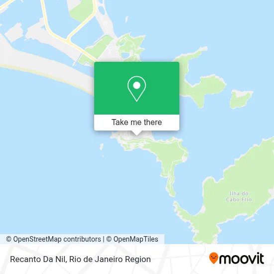 Recanto Da Nil map