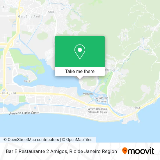 Bar E Restaurante 2 Amigos map