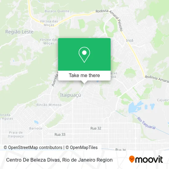 Centro De Beleza Divas map