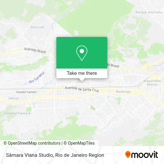 Sâmara Viana Studio map