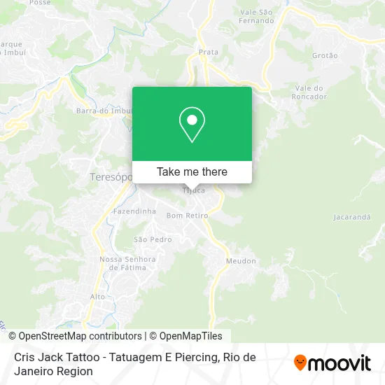 Cris Jack Tattoo - Tatuagem E Piercing map