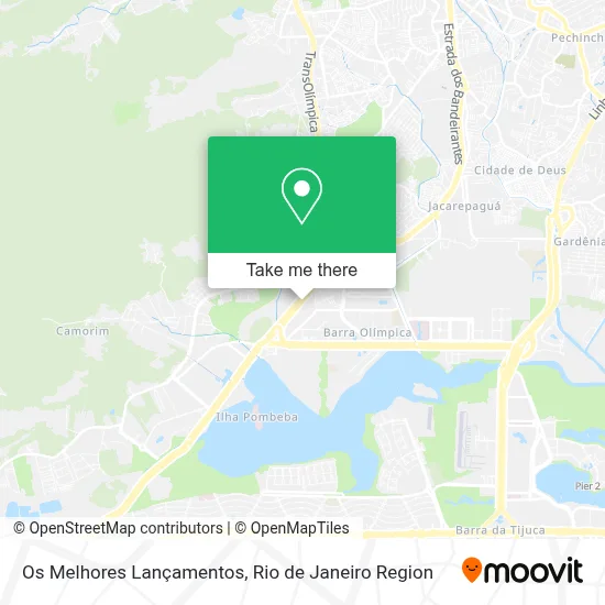 Os Melhores Lançamentos map