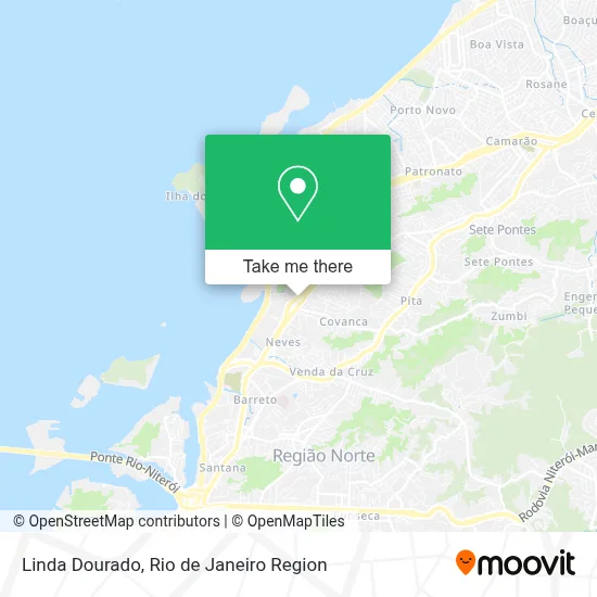 Linda Dourado map