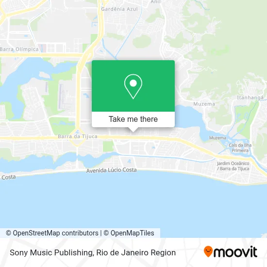 Sony Music Publishing map