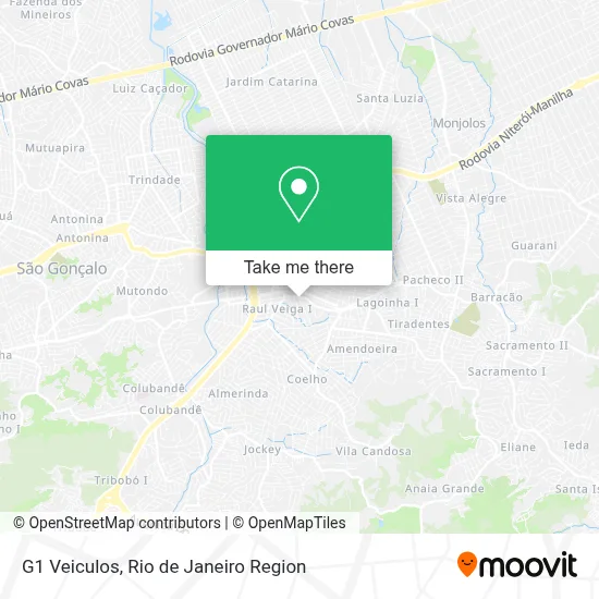 G1 Veiculos map
