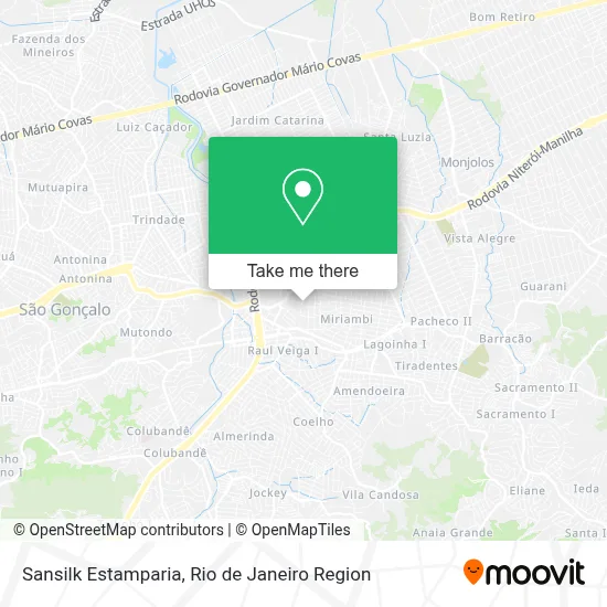 Sansilk Estamparia map