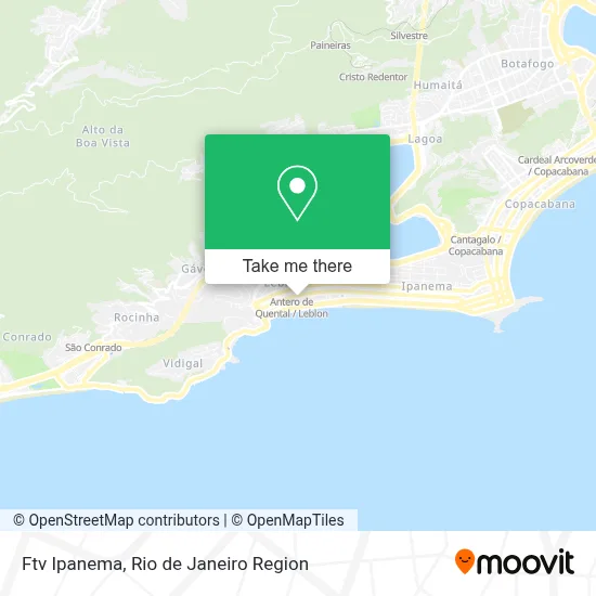 Ftv Ipanema map