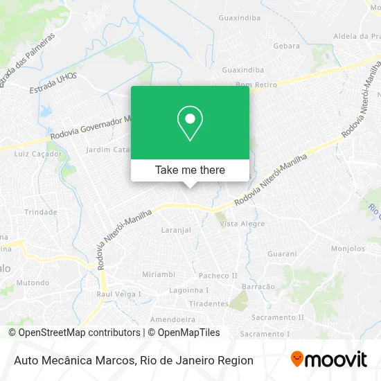 Auto Mecânica Marcos map