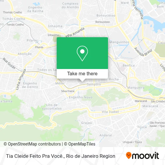 Tia Cleide Feito Pra Você. map